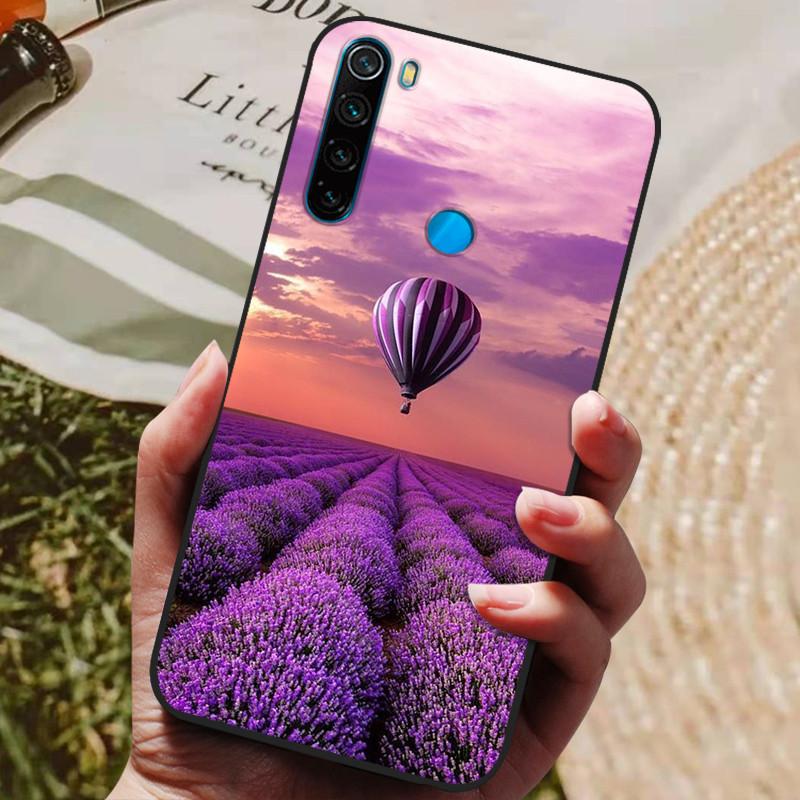 For Xiaomi Redmi Note 8 2021 / 8T Back Cover Silicone Phone Case For Redmi Note 8T Note8T 8 T Funda Note8 Pro Coque Bumper Shell