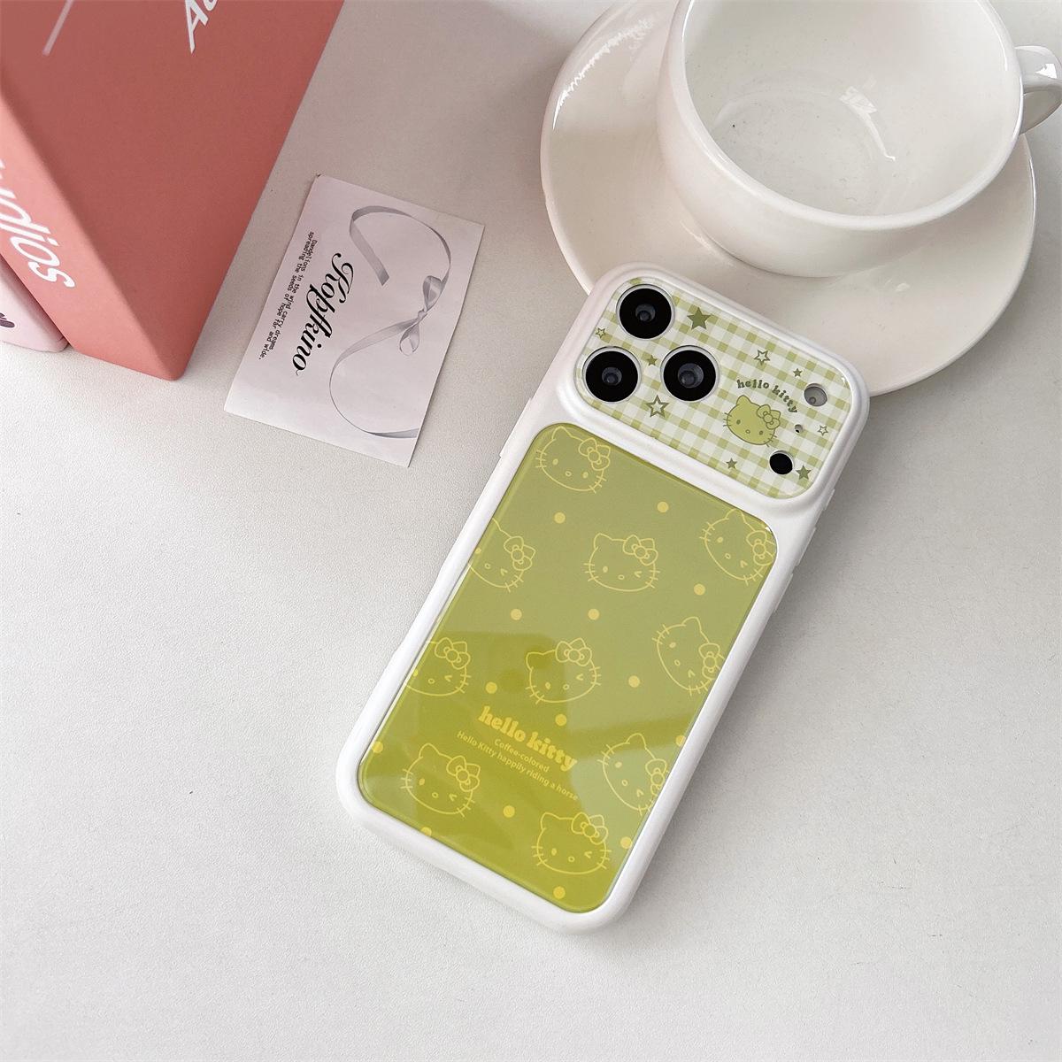 

KT Cat Cartoon Window Case for iPhone 15/14/17/16 Pro Max iPhone 16 Pro Max
