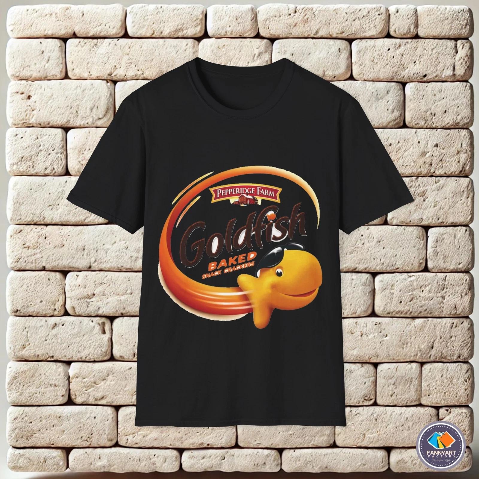 Goldfish Logo Unisex T-Shirt 2XL