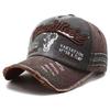 Hat Men's Women's Retro Baseball Cap Washed Denim Old Cap Spring and Autumn Casual Visor Trendy Man