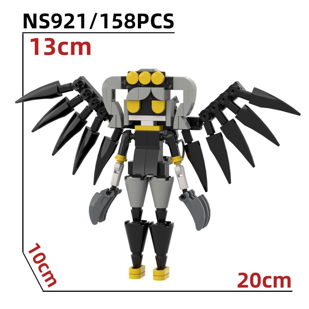 2025 Murder Drones 3D Children's Block Plastic Game Designer for