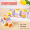 Colored Sticky Name Labels for Students – Self-Adhesive Note & Classification Stickers