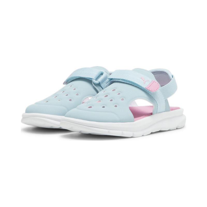 Puma Evolve Sandale AC PS Kindersandalen Blau Pink 39069209