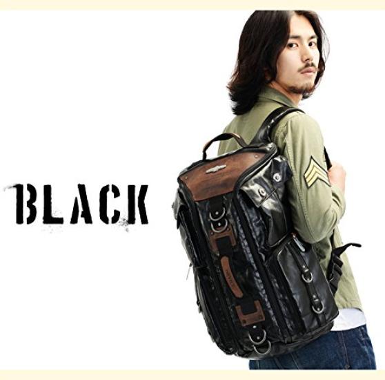 [Gerät] 3-Wege-Rucksack, Schwarz