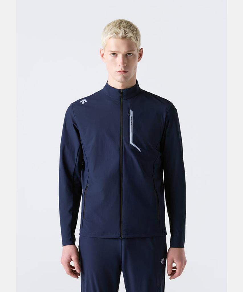 Descente Cooling Tricot Stand-Neck Training Jacket Dark Navy Sr313Tft71