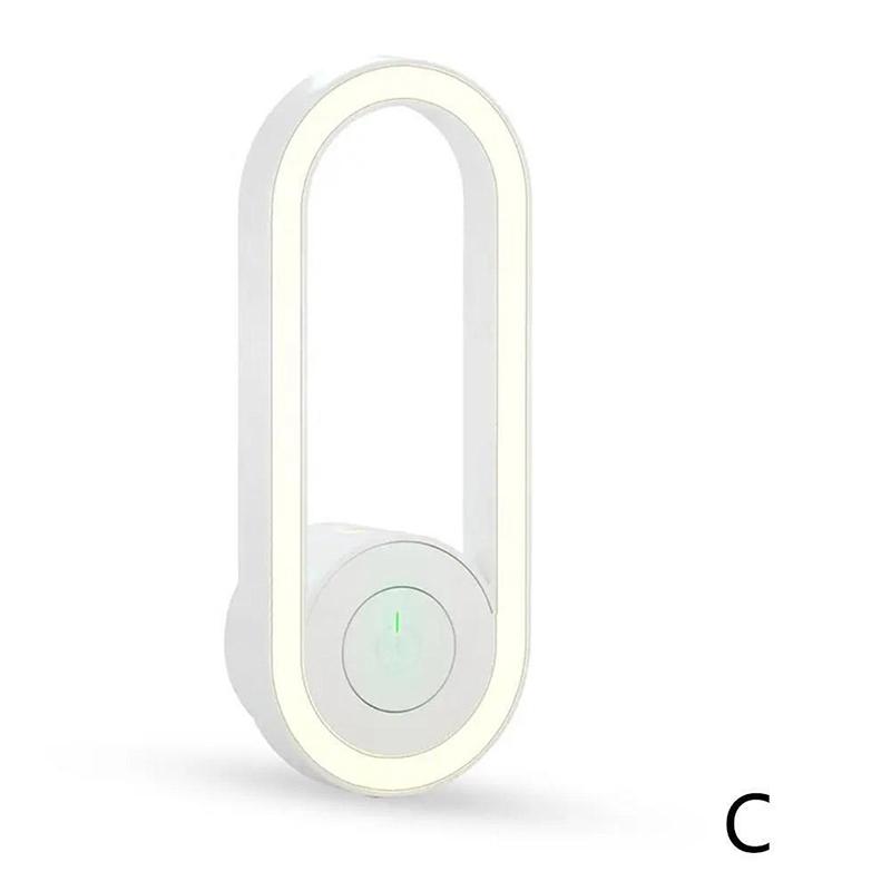 Repelente ultrasónico de plagas con luz nocturna, repelente de mosquitos, lámpara eléctrica de ondas de sonido para el hogar y el dormitorio