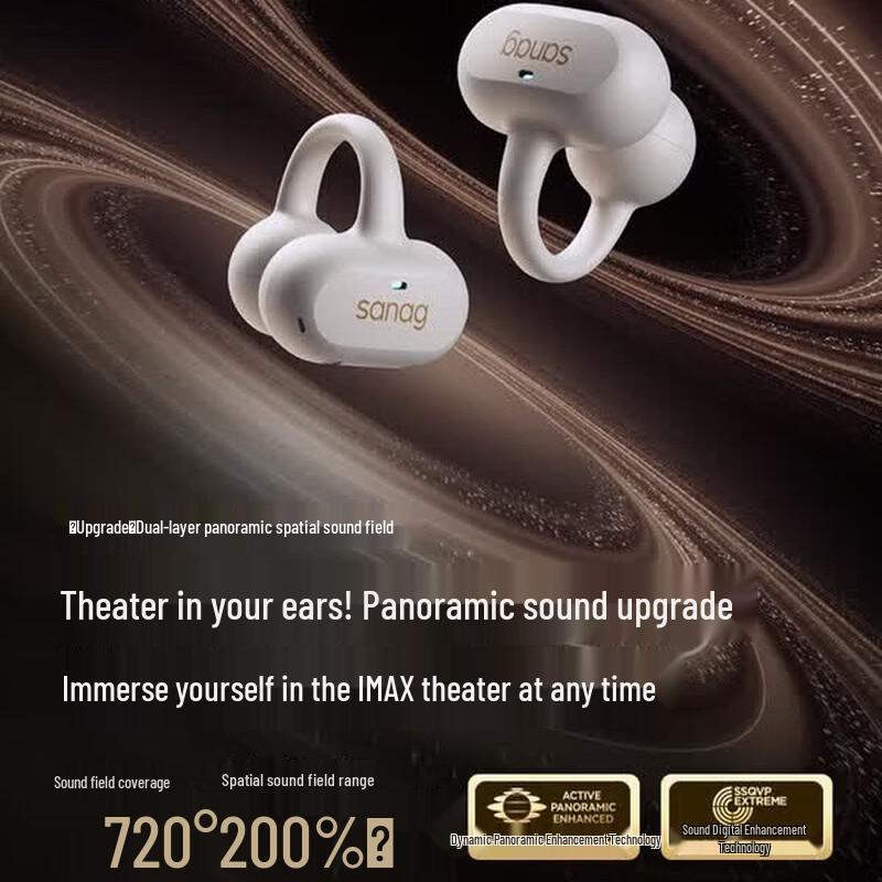 SANAG Z50 Ultra Bluetooth Ear-Clip Sport Earphones
