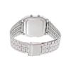 Casio Youth Series Vintage Standard Classic Small Silver Block Square Retro Waterproof Quartz Movement Stainless Steel Strap Unisex watches A500WA-7