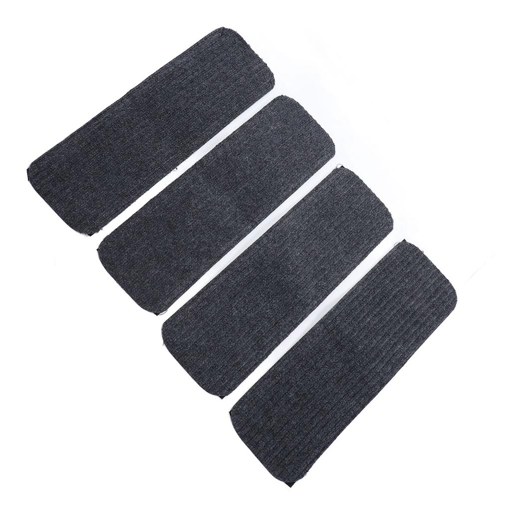 4Pcs RV Stair Covers Carpets Anti Slip Quick Drying Waterproof RV Step Covers Rug with Reflective Strip for RVs Motor