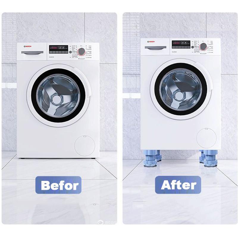 Washing Machine Foot Pad Universal Adjustable Height Furniture Noise Reduction Shock Absorption Heightened Non-Slip Bracket Pad