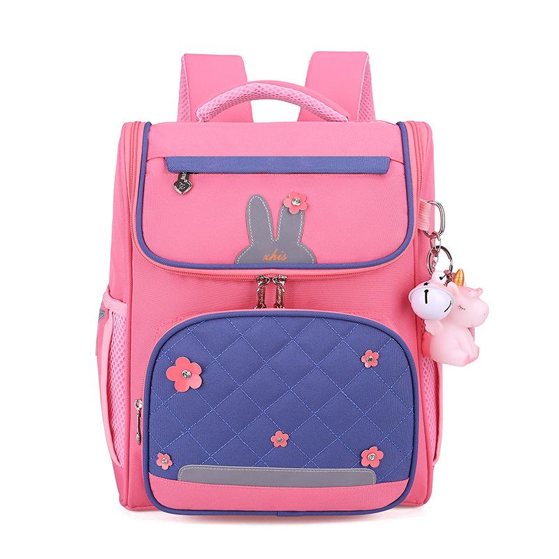 Grundschüler Schultasche Mädchen Kindergarten 1, 2, 3 Klassen 3-8 Jahre Alter Rucksack Niedlich Wasserdicht Weltraum Schultaschen
