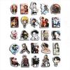 50 100Pcs Attack On Titan Stickers Scrapbooking Phone Luggage Skateboard Laptop Diy Anime Waterproof Decals Gift