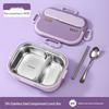 ZISIZ Edelstahl Bento-Lunchbox