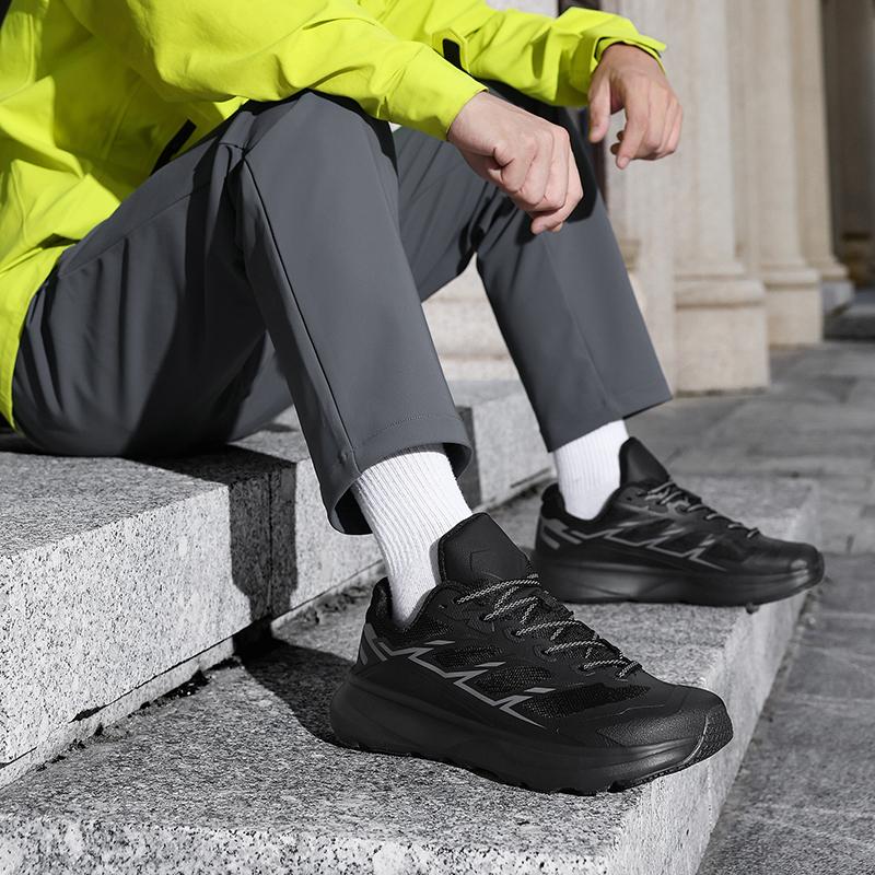 Wide Toe Barefoot Men Casual Sneakers Outdoor Minimalist Running Shoes Lightweight Breathable Zero Soles Man Walking Sport Shoes