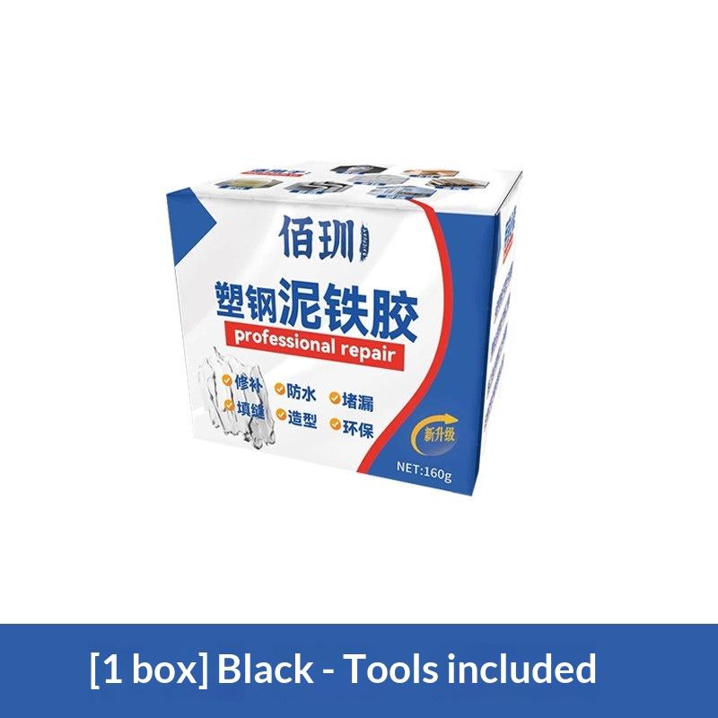 160G Multi-Functional Plastic Steel Clay Iron Repair Adhesive Bathroom Pipe Leak Repair Bond Glue/High Plasticity Temp