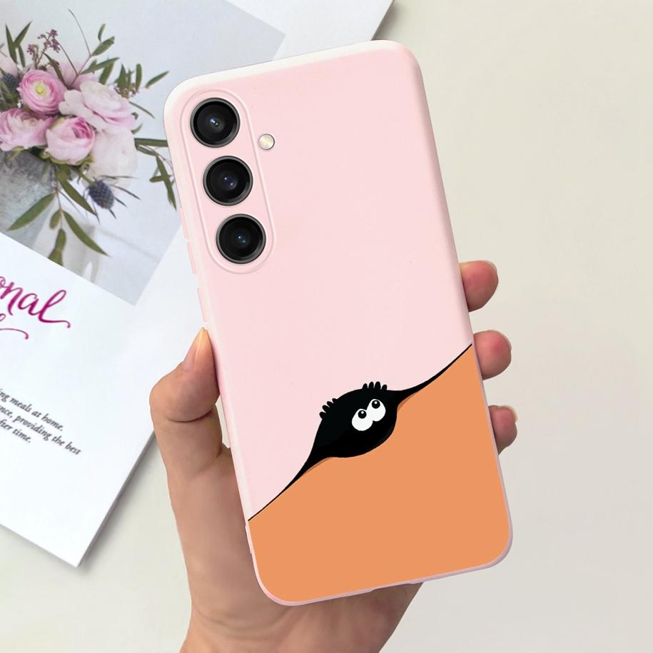 For Samsung A25 5G 2023 Case SM-A256B Cute Astronaut Duck Slim Soft Silicone Back Phone Cover For Samsung A55 A35 5G A356B Coque