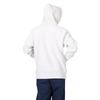 Champion Long Sleeve Cotton USA Graphic Print Reverse Hooded Size L Men's Hoodie, 11.5oz Weave® Sweatshirt, C3-Y114, Oatmeal,