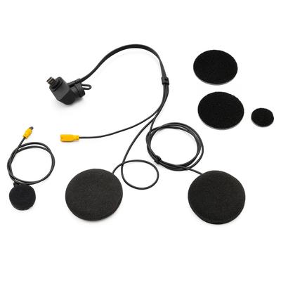 Daytona Motorcycle Intercom COOLROBO Replacement Speaker Wire and Microphone Set Standard GT2/EasyTalk3 25038, Black,