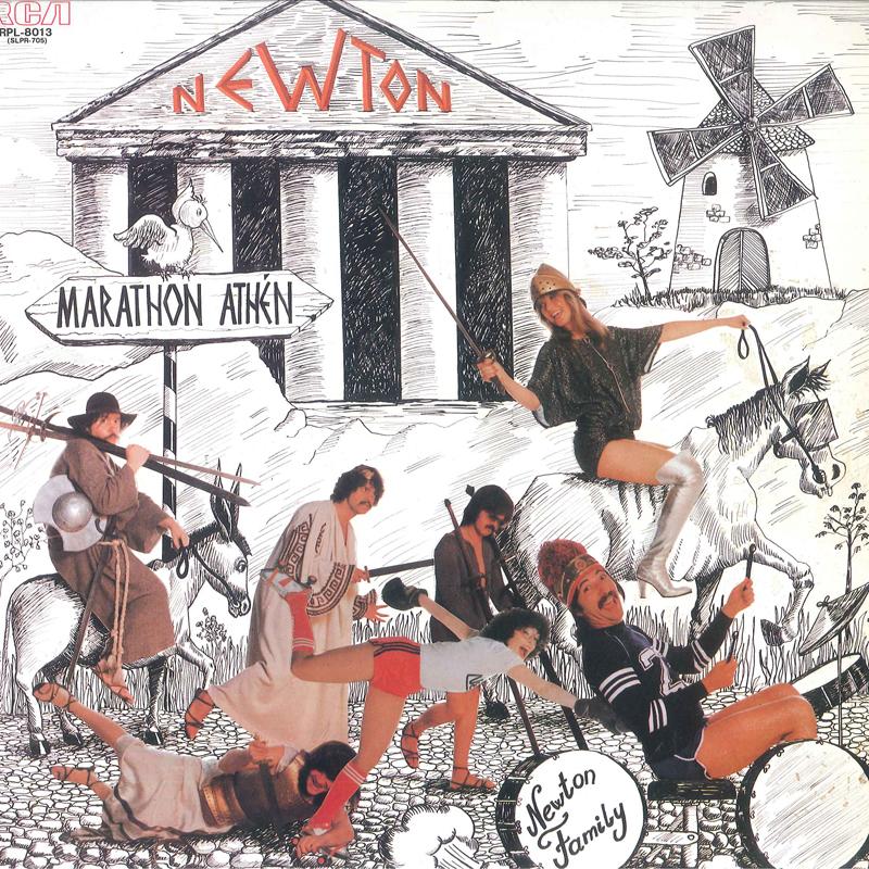 

LP Record NEWTON FAMILY Marathon RPL8013 RCA 1980 Japan Obi Pop Used