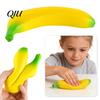 Sicheres Quetschspielzeug für Kinder Banane Weich Stressabbau Erwachsene Dehnbares Gummi Fidget Konzentration und Entspannung bei der Arbeit Schule Geburtstagsgeschenk