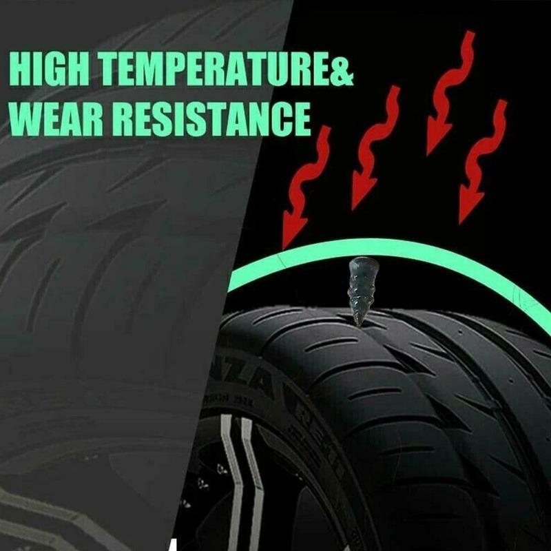 10-40Pcs/Box Vacuum Tyre Repair Nail Universal Car Motorcycle Truck BikeTire Puncture Repair Rubber Nails Tools  Accessories