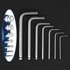 7 Pcs Allen Key Sets Hexagon Spanner Universal Hex Wrench Screwdrivers Six-Lens Ball Keys Hand Tools For Bicycle Repair