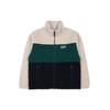 Bunda pánská Color Block Teplý Fleece Stojáček Zelená FS2PLC4103X-FGR