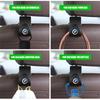 NAZF2 2Pcs Car Seat Back Hooks Auto Accessories For BMW 50th Anniversary Edition E46 E53 E90 E60 E93 E87 G01 G20 X3 X5 F30 F20 G11 E48