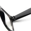 2Pcs Classic Black Frame Clear Lens Glasses Fancy Dress Outfit Masquerade Party