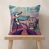 pc Regular Show Pillow Anime Pillow Sofa Bed Head Pillow Cover Cushion Cover Fashion