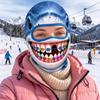 Windproof Balaclava 3D Animal Pattern Full Face Mask Sports Mask Motorcycle Balaclava  Motorbike