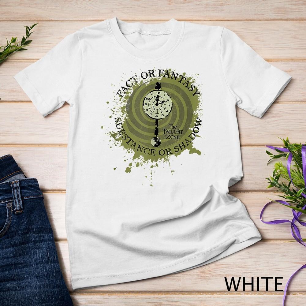 

Twilight Zone Fact Or Fantasy Clock Unisex T-shirt L