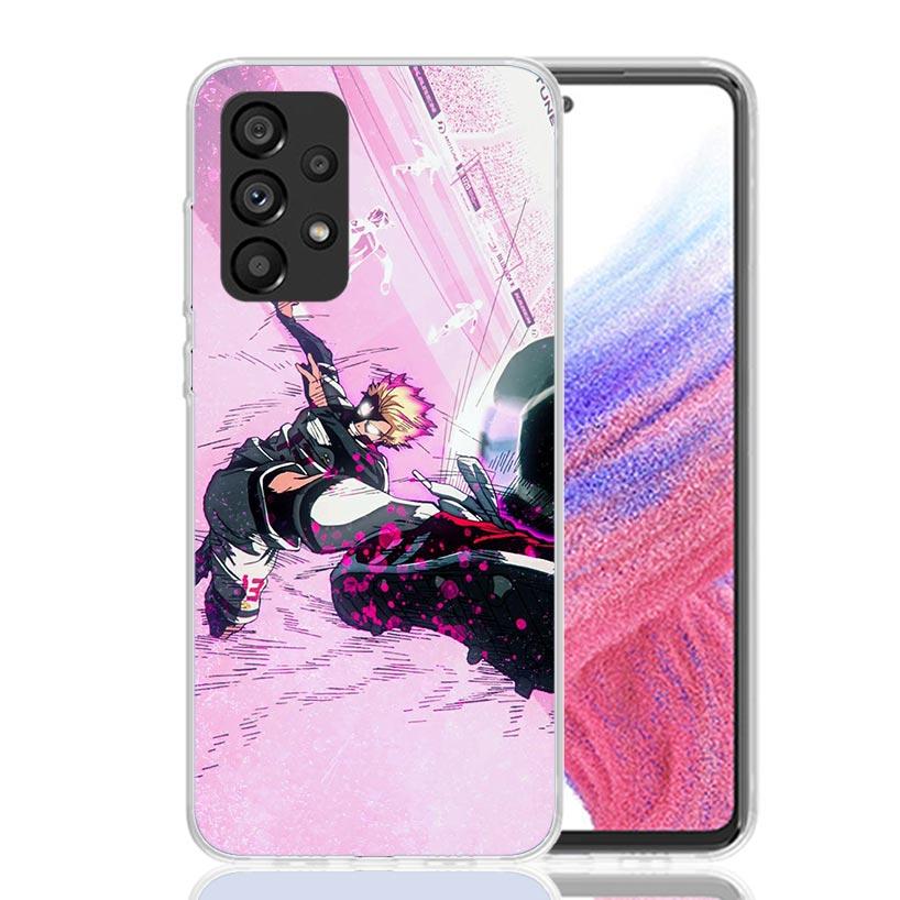 Blue Lock Football Anime Phone Case For Samsung Galaxy A17 A16 A14 A15 A13 A57 A56 A54 A55 A53 A37 A36 A34 A35 A33 A26 A24 A25 A