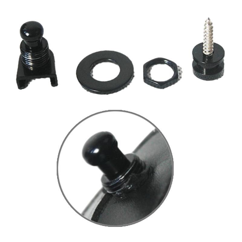 10Pcs Guitar Strap Locks Metal Button Security Straplock Guitar Accessorys
