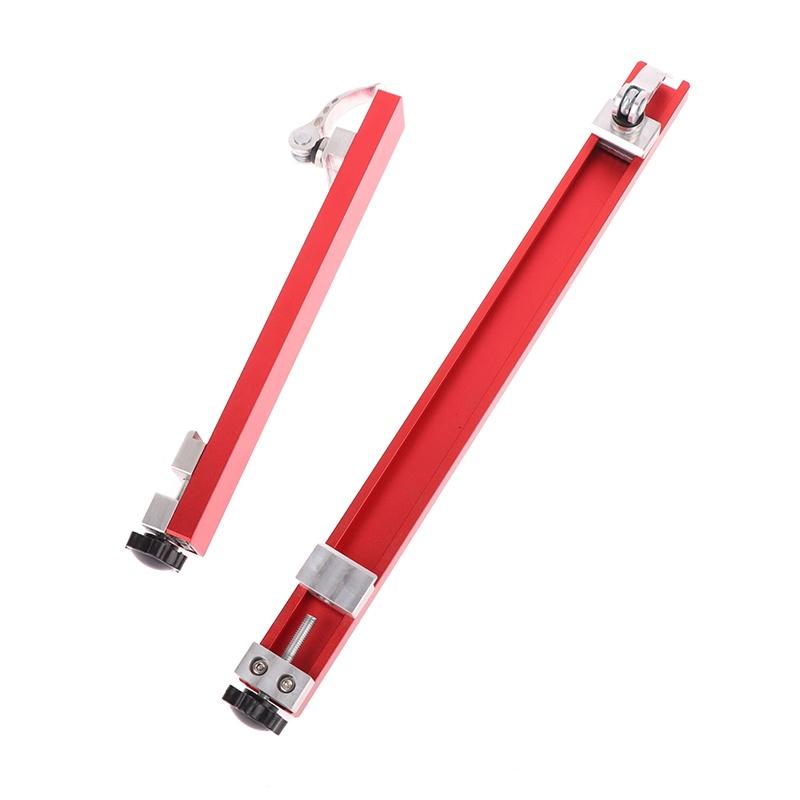 Adjustable Circular Saw Track Guide Aluminium Alloy Cutting Machine Cushion Base Plate Woodworking Cutting Tools Parts