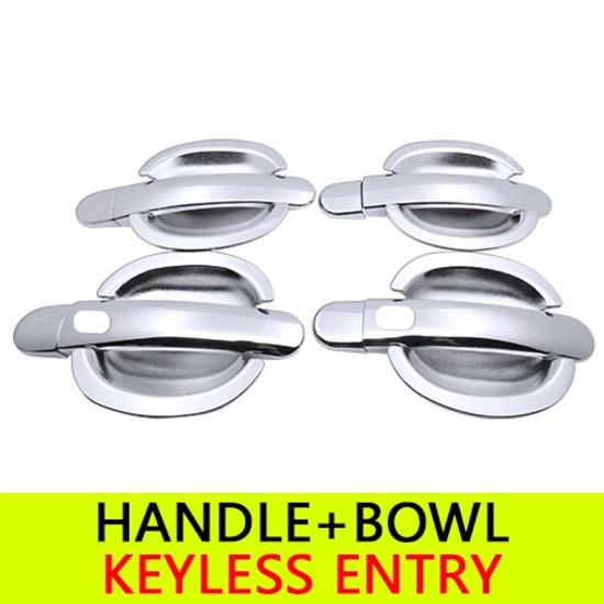 For VW Tiguan Chrome Door Handles Covers 2007-2016 Volkswagen Car Accessories Stickers Car Styling MK1 2009 2010 2012 2014 2015