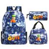 Collision party game merchandise print children explosion fashion school bag