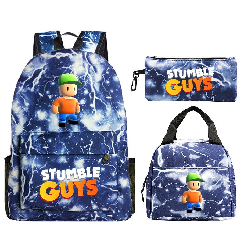 Collision party game merchandise print children explosion fashion school bag