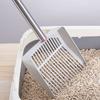 Cats Litter Scoops Pet Poop Shovel for Large Kittens Hollow Metal Scooper for Most Type Litter Cleaning Tool