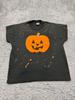 Vtg Halloween Shirt Women Large Black Graphic Pumpkin Jacqueline Made In USA Unisex T-Shirt