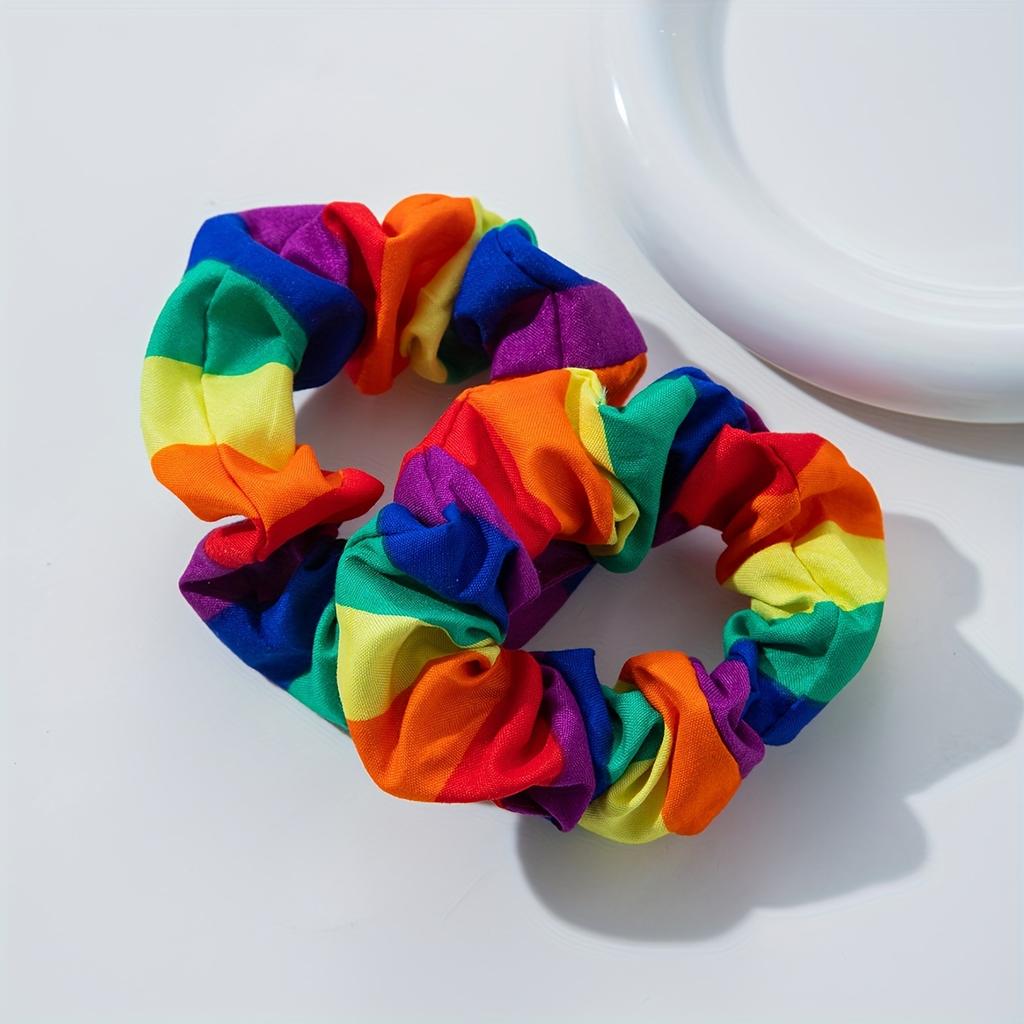 Ladies' Fashionable and Simple Rainbow Hair Bands