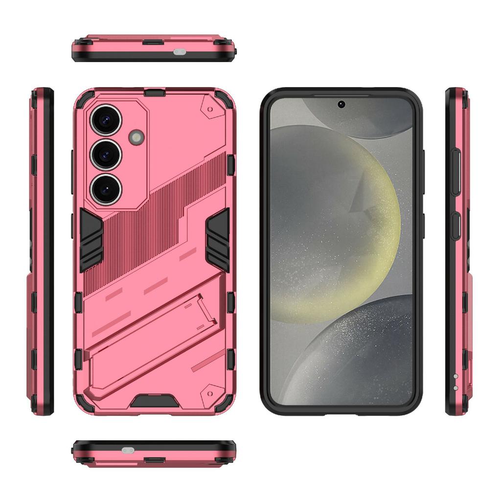 Etui na Samsung Galaxy A56 5G PC+TPU Wstrząsoodporny Pokrowiec na Telefon z Podpórką