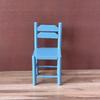 Handcrafts Wood Doll House Dining Chair Model Figure for 1/12 Scale Doll House Kitchen Scene Display Setting Furniture