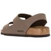 Birkenstock Milano Comfortable And Trendy One Strap Sandals Unisex Light Brown Wide Fit 634501
