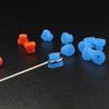 100pcs Tattoo Grommet Professional PBR Soft Tattoo Needle Grommets Tattoo Needle Cap Accessories For Tattoo Machine 6 Colors