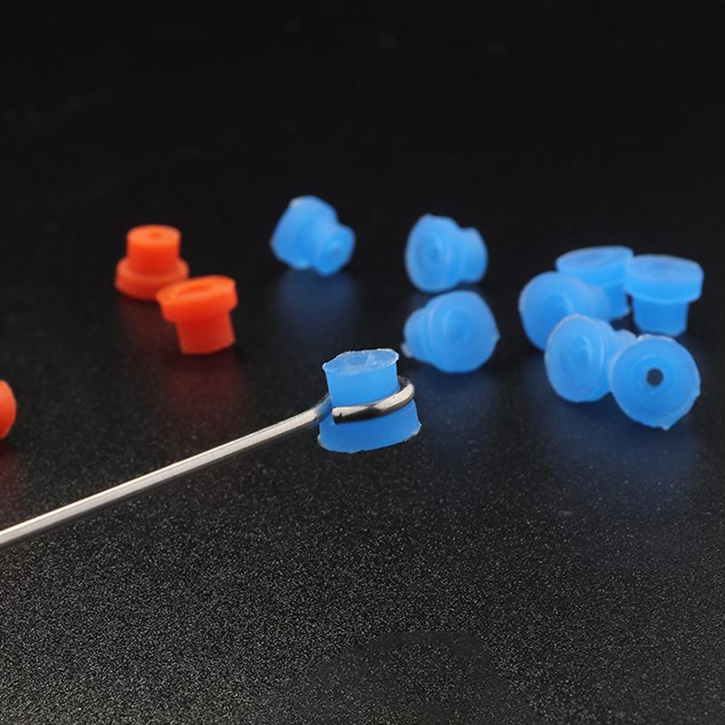 100pcs Tattoo Grommet Professional PBR Soft Tattoo Needle Grommets Tattoo Needle Cap Accessories For Tattoo Machine 6 Colors