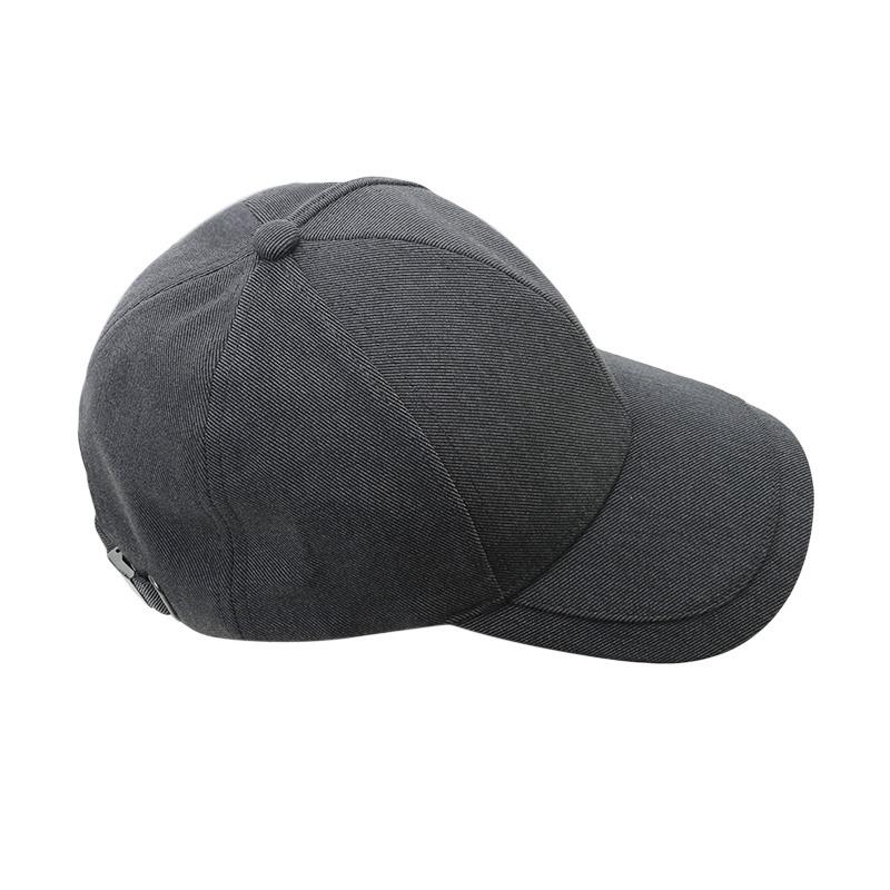 

Unisex Side Letter Embroidery Snapback Baseball Caps Spring and Autumn Outdoor Adjustable Casual Hats Sunscreen Hat 56-60cm темно-серого