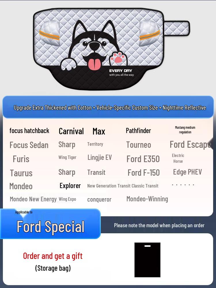 Compact Car Windshield Sunshade and Heat Insulation Visor