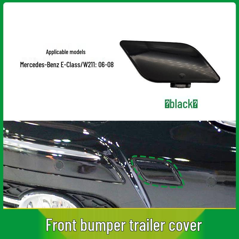Mercedes-Benz E-Class (2006-2008) Front Bumper Trailer Cover W211 - Part Number 2118851022