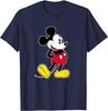 Neues Disney Mickey Maus Klassische Pose Mode Lässiges T-Shirt S-4XL Vier Jahreszeiten